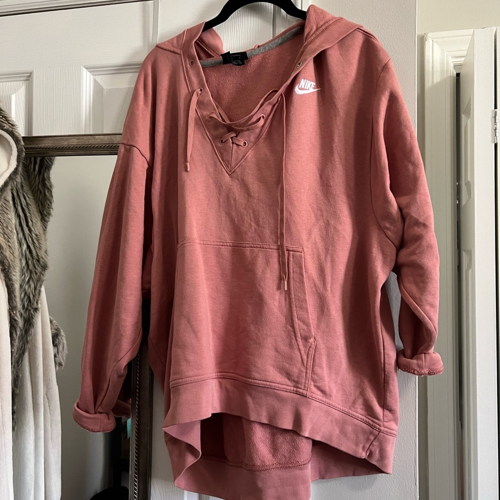 Peach Nike Pullover